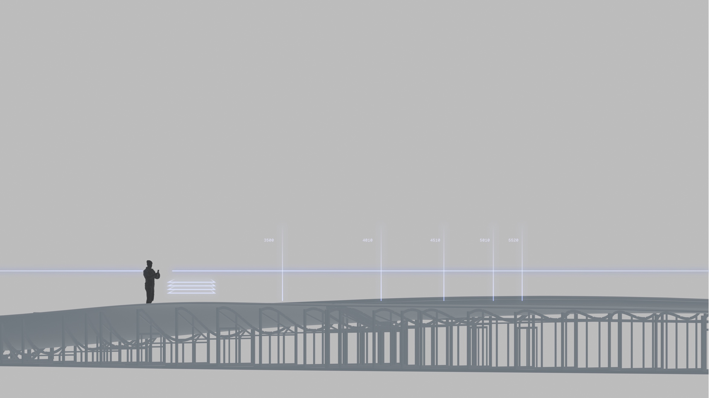 AR inspection — spatial markers anchored to blade surface